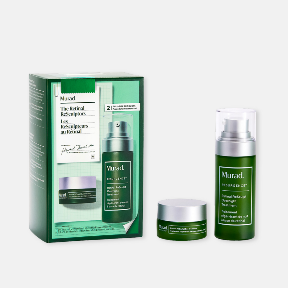 Murad KIT The Retinal Resculptors - Tratamiento Retinal Reafirmante Facial y de Ojos