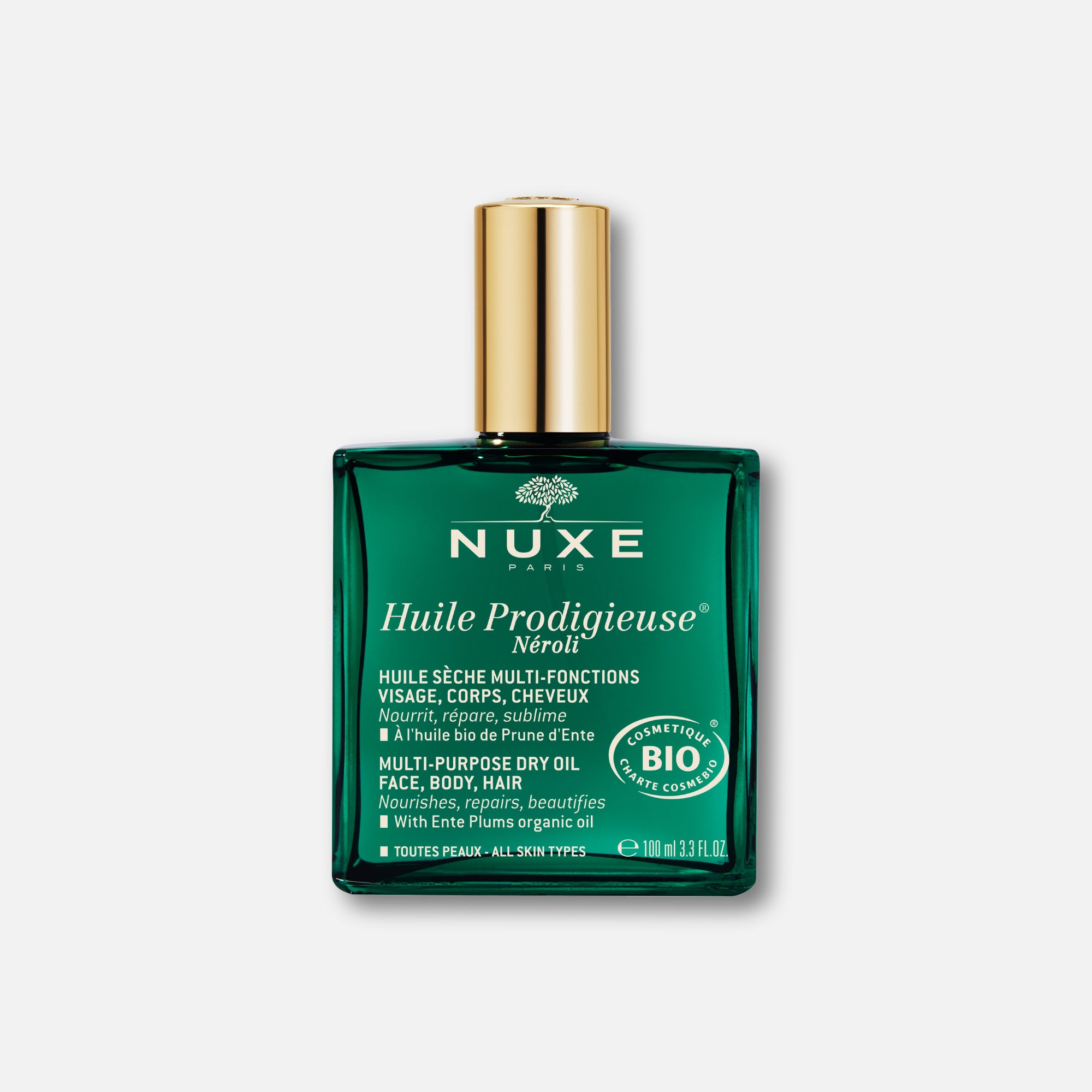 Huile Prodigieuse- Aceite prodigioso nerolí 100ml + Gel de ducha nerolí 30ml (regalo)