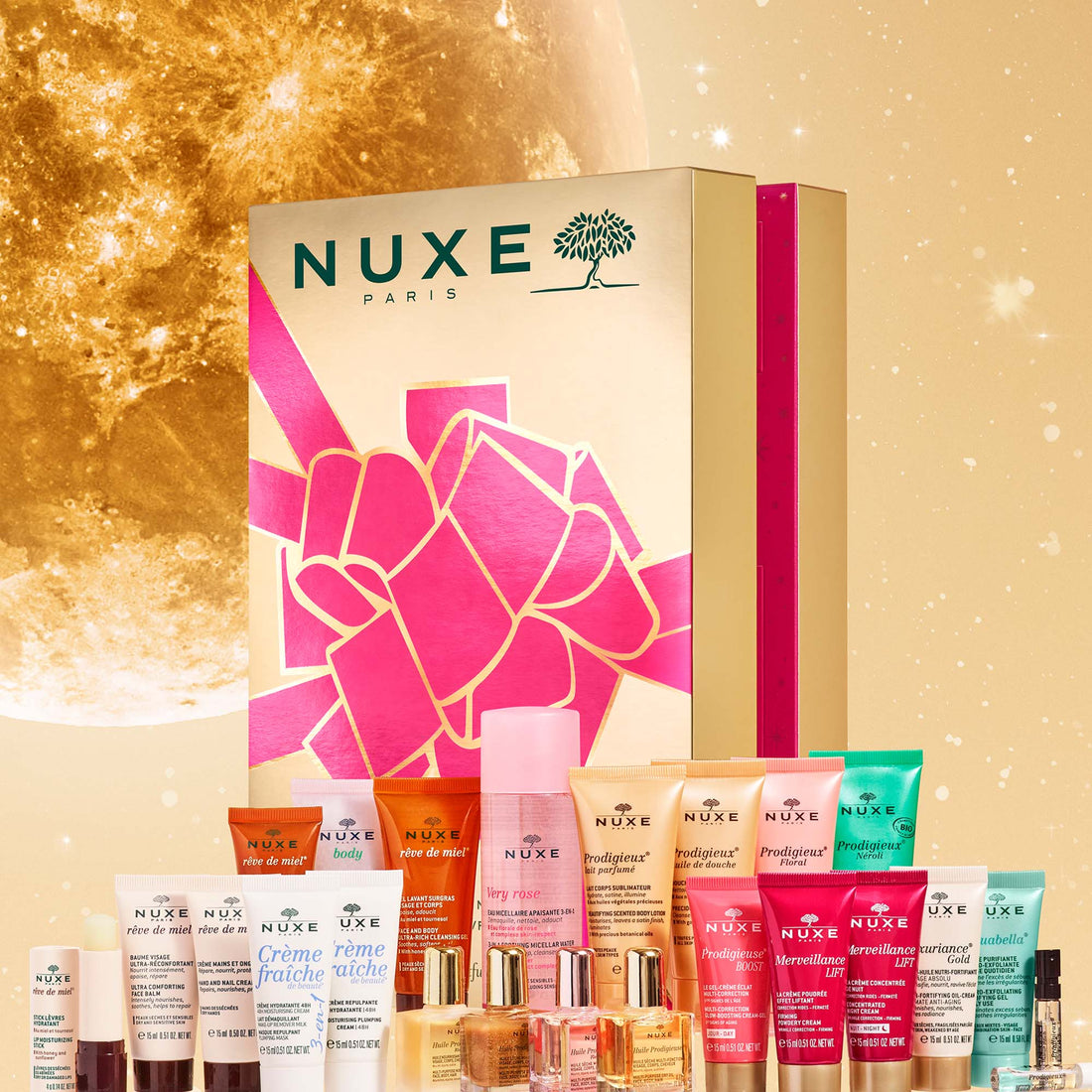 Calendario de Adviento Nuxe – 24 Sorpresas de Belleza en Edición Limitada