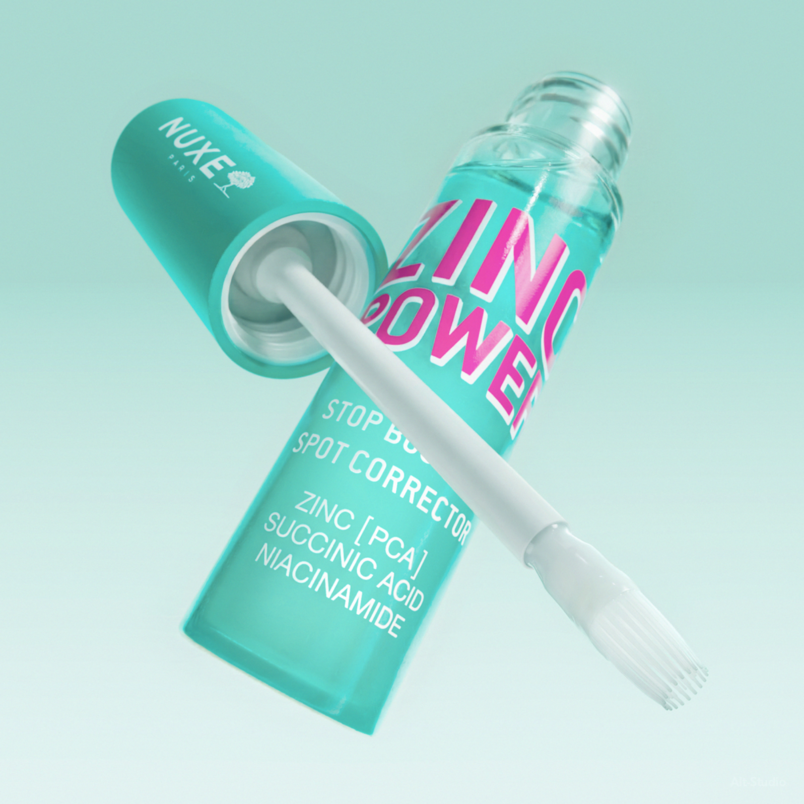 Nuxe Zinc Power Spot Corrector 10 ml - Corrector Removedor de Granos de Acné de Rápida Acción