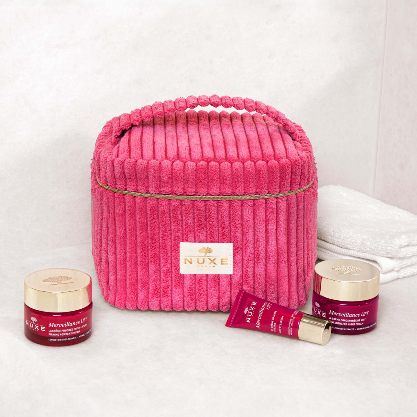 Nuxe Kit Merveillance Lift + Neceser - Corrección Integral Antiedad con Lifting Instantáneo