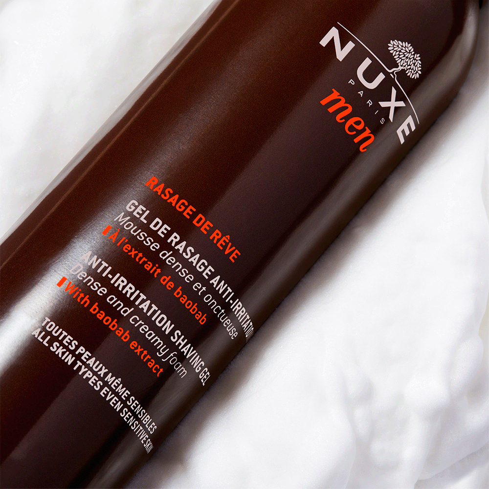 Nuxe Men Gel para Afeitar 150 ml - Afeitado Preciso Sin Irritaciones