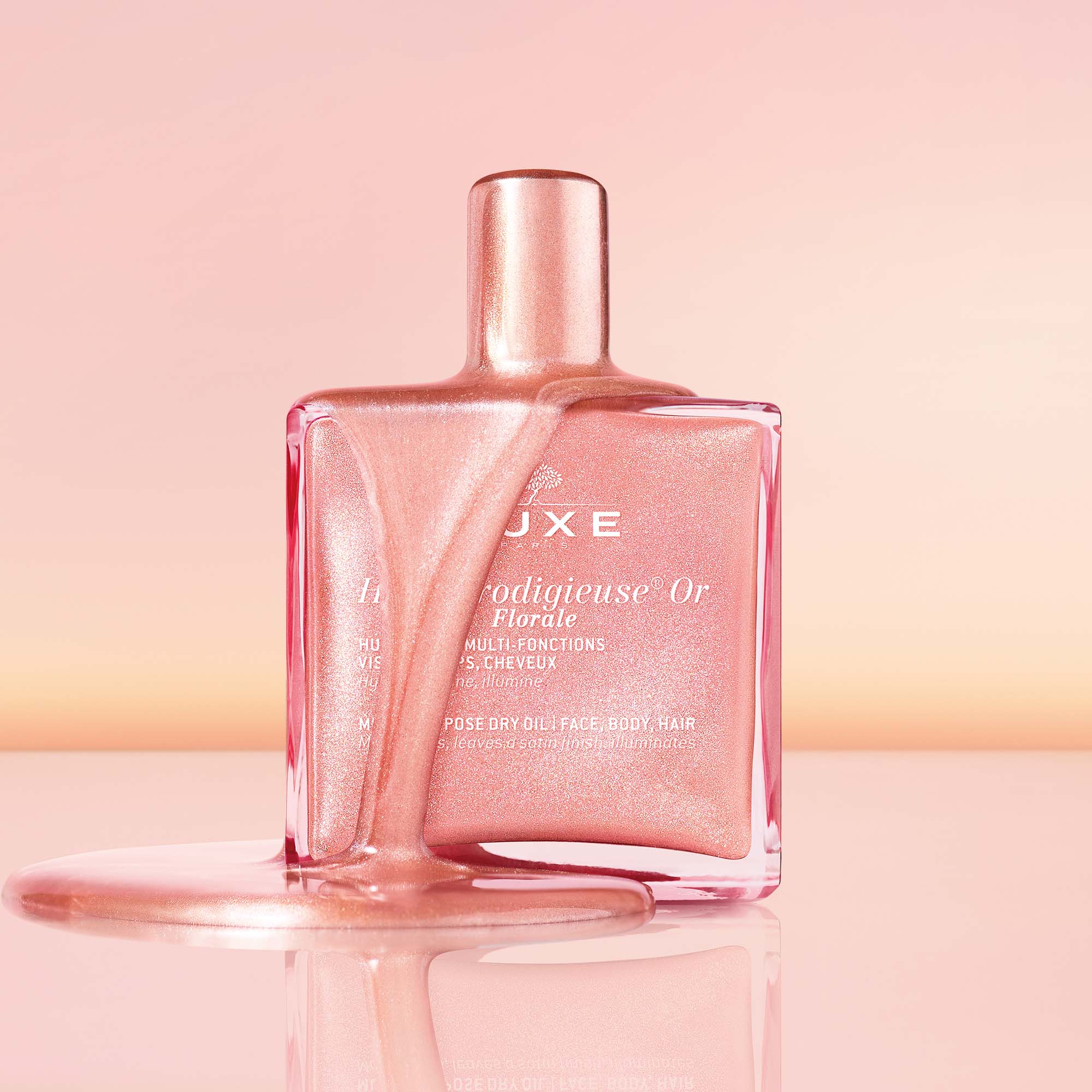 Nuxe Huile Prodigieuse Oro Florale 50ml - Aceite Iluminador Multi-Usos Oro Rosa, Fragancia Floral