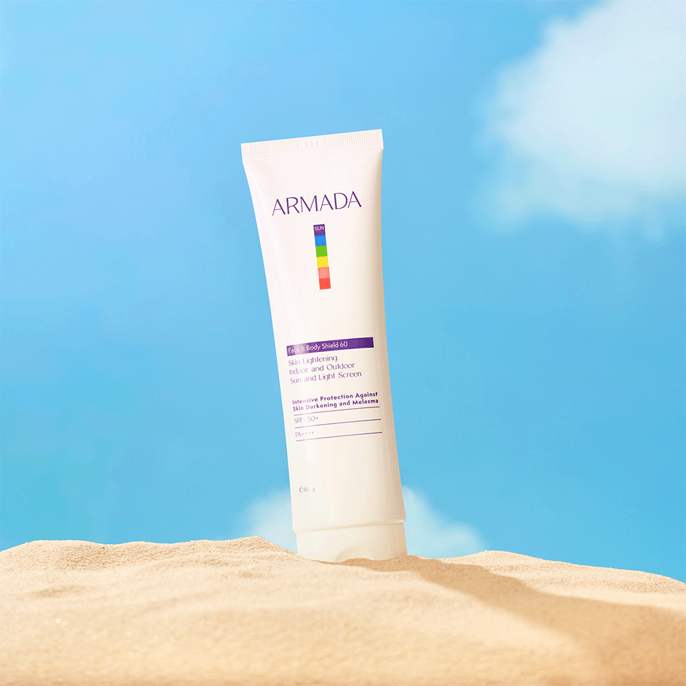 Armada Face & Body Shield 60 SPF 50+ Doble Protección Solar Antimanchas para Piel Sensible - 85g - ebeauty