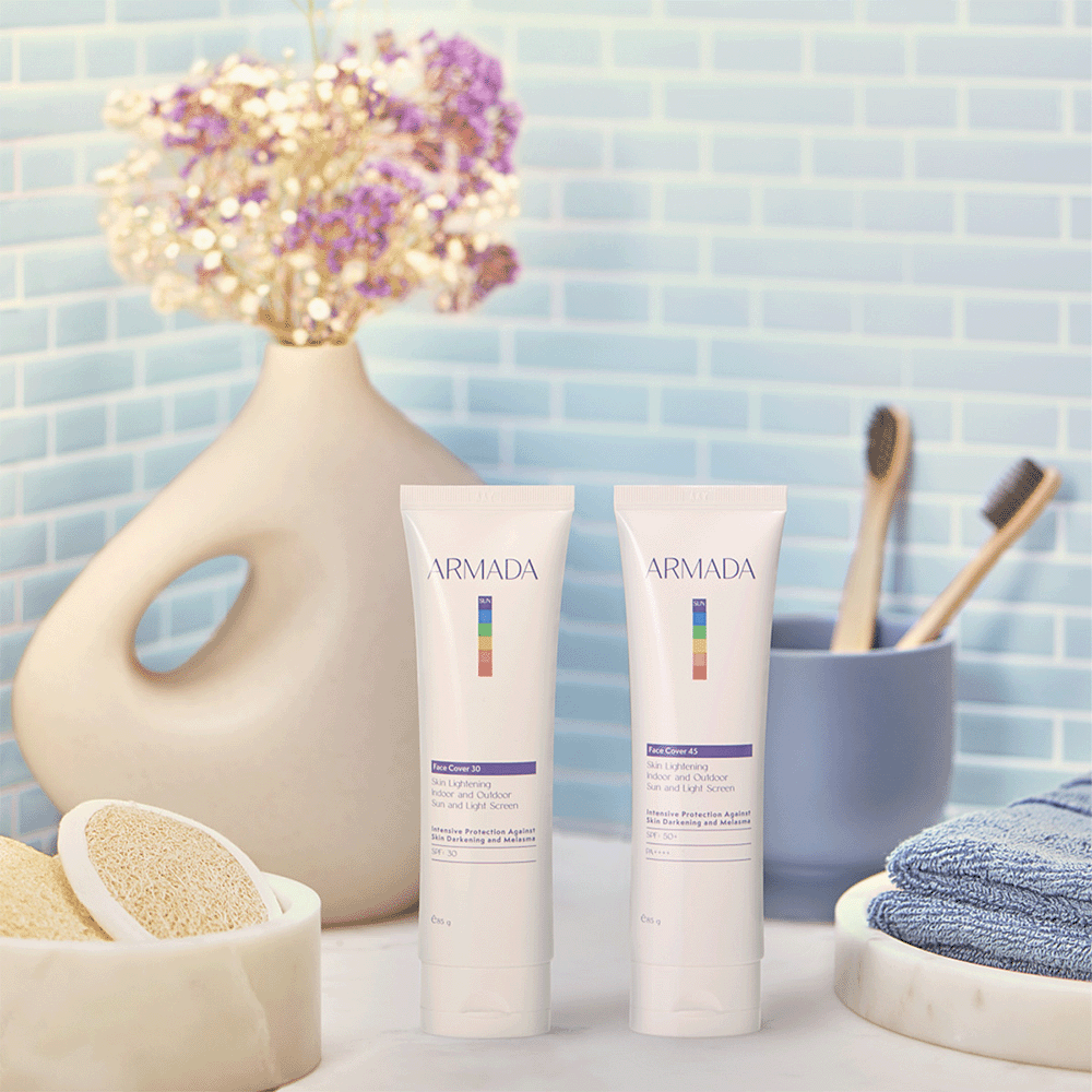 Armada Face Cover 45 SPF 50+ Pantalla Solar Acabado Mate, Antioxidantes y Textura Ligera - 85g - ebeauty