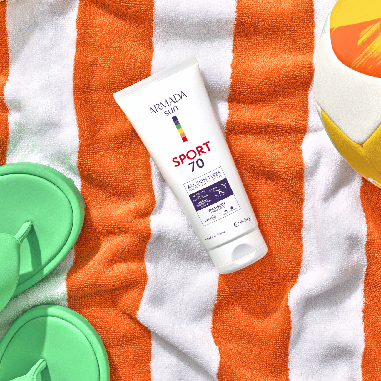 Pack Especial Armada Sport 70 SPF 50+ Bloqueador Solar Extremo - Invisible, Resiste al Agua y Sudor