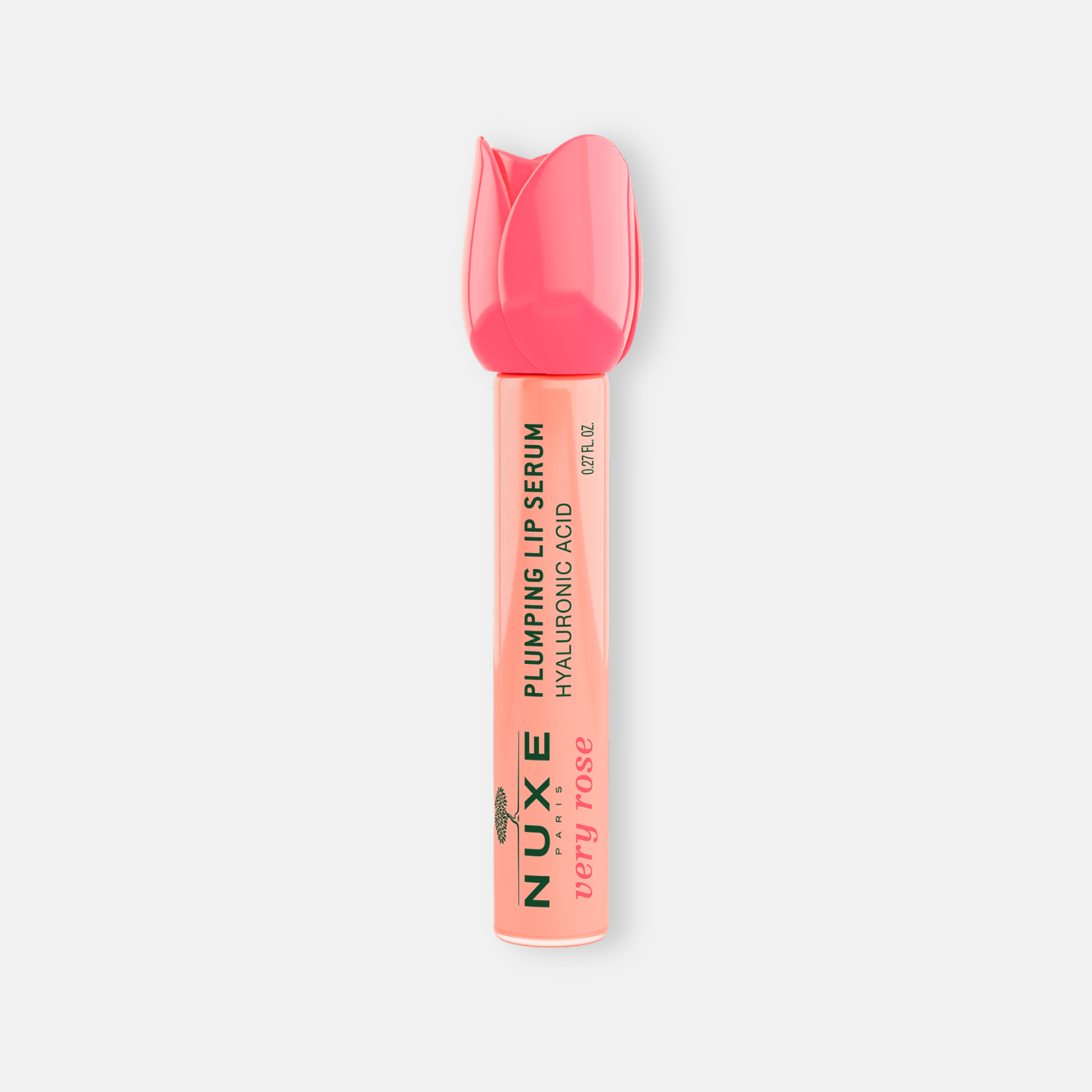 Nuxe Very Rose Plumping Lip Serum 8ml - Suero Voluminizador con Ácido Hialurónico, Hidrata 24h