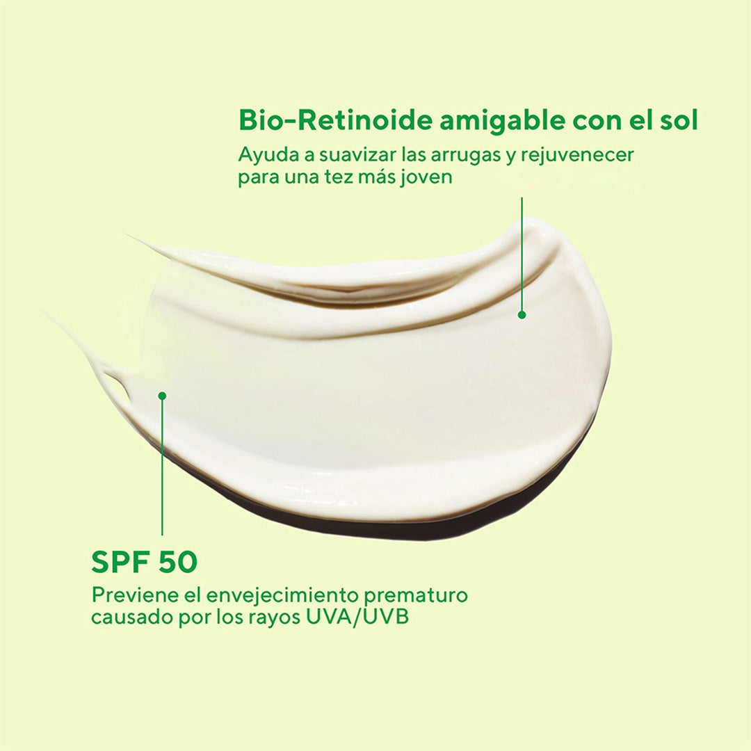 Murad Superactive SPF 50 Moisturizer - Protector Solar 3 en 1 Anti-Arrugas con Bio-Retinoides
