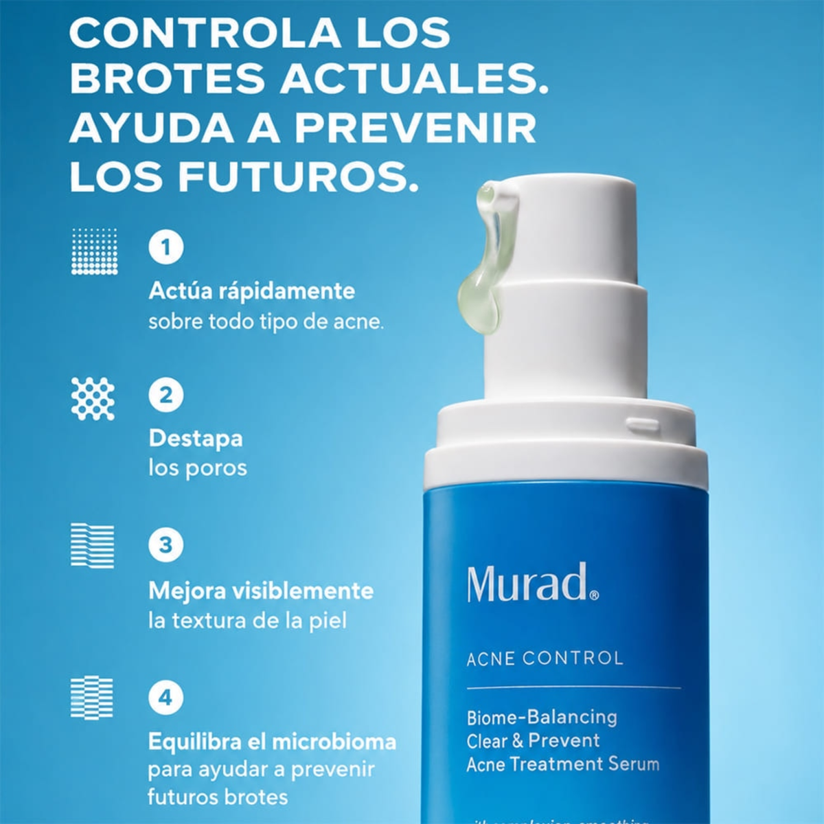 Murad Kit Control de Brotes - Rutina Limpieza, Equilibrio y Alivio Rápido