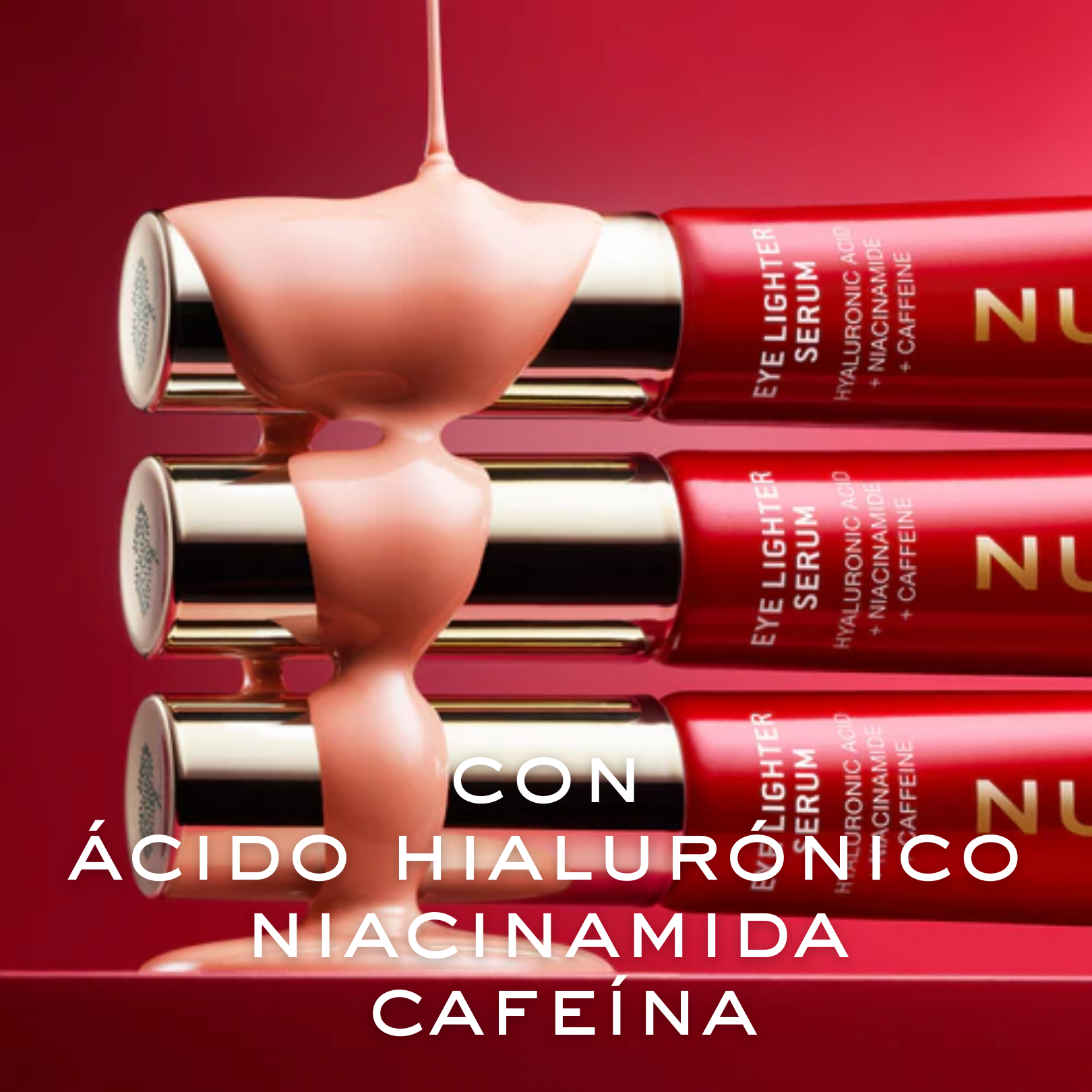 Nuxe Merveillance Lift Eye Lighter 12ml - Suero Iluminador Antiedad Efecto Lifting y Anti-Ojeras