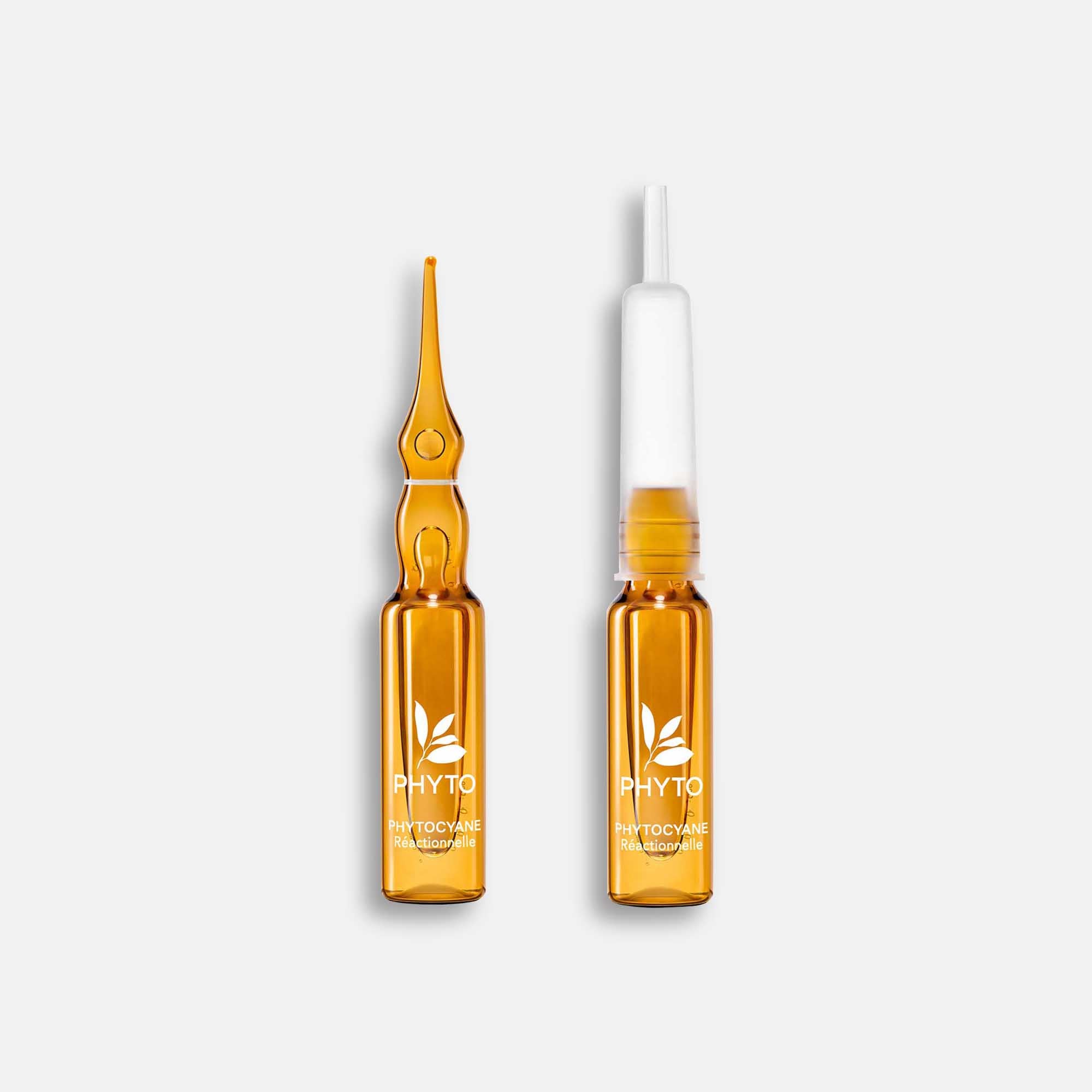 Phyto Phytocyane Mujer Ampolletas 12x5ml - Anti-Caída Reaccional, Crecimiento, Volumen, Brillo