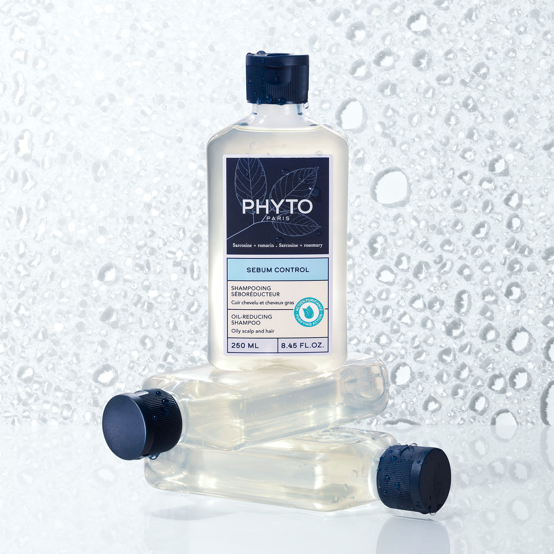 Phyto Shampoo Control Grasa 250ml - Limpia, Purifica y Regula el Exceso de Sebo