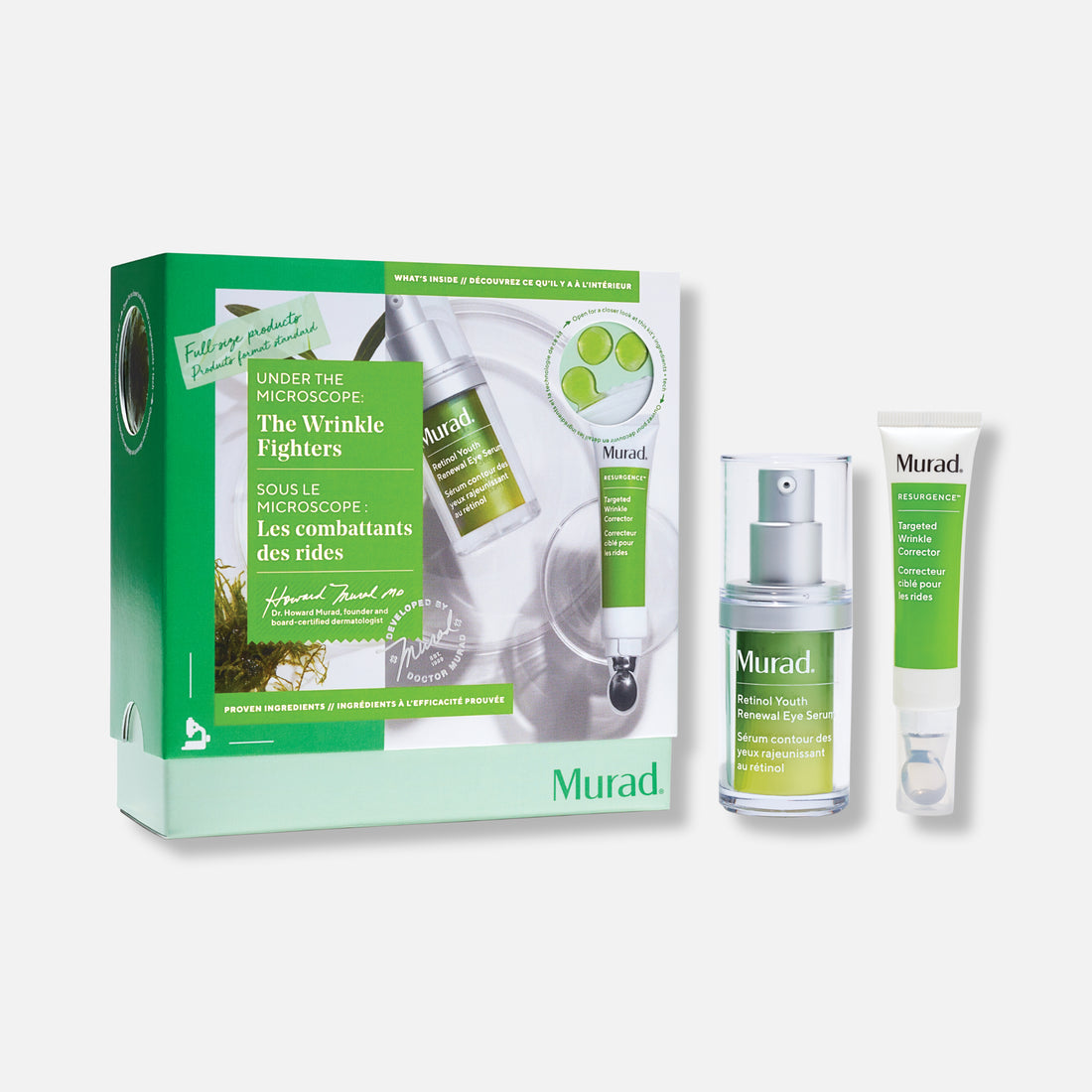 Murad Kit Antiedad Intensivo - Rellena y Corrige Arrugas, Rejuvenecimiento