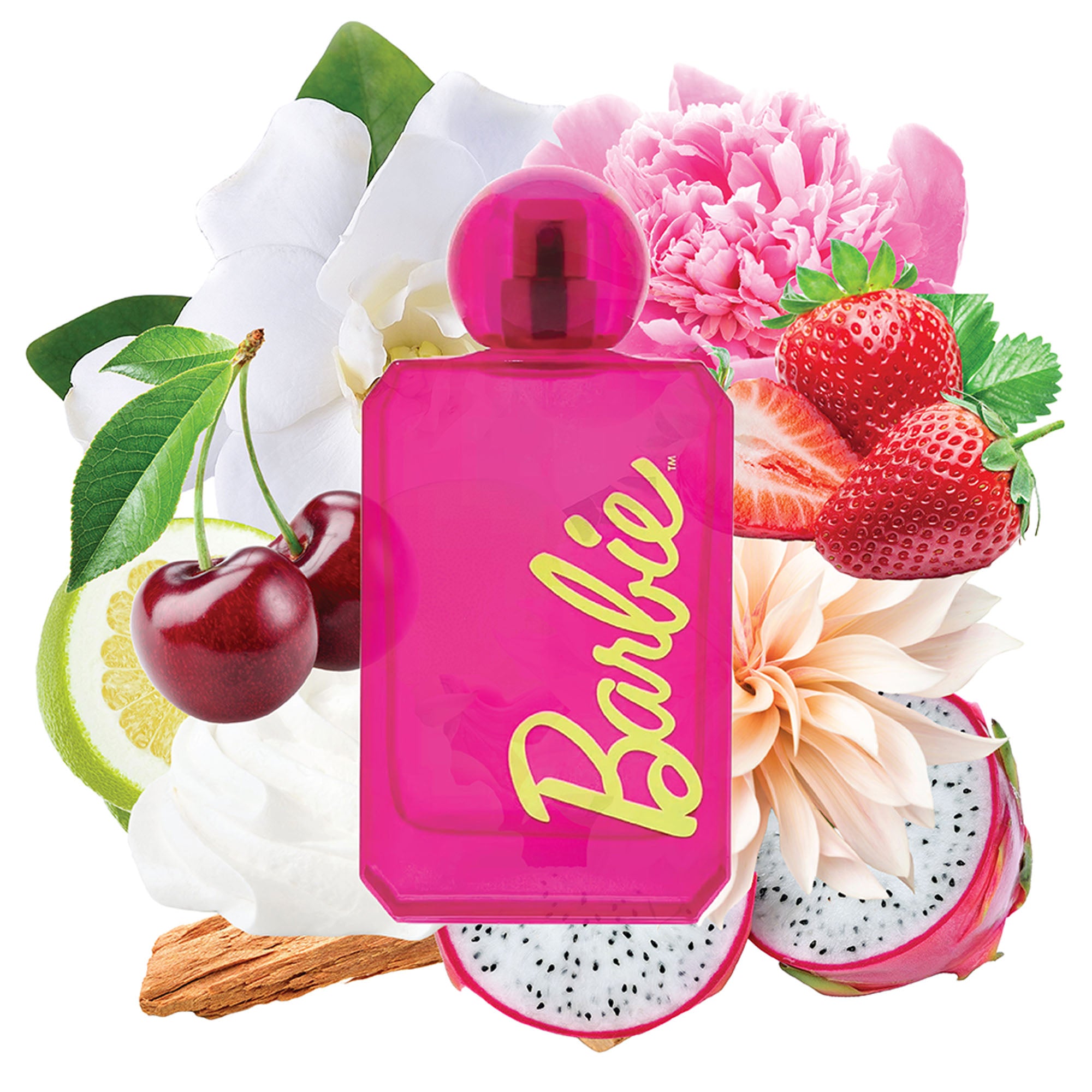 Mattel Barbie Eau de Parfum 100ml - Fragancia Floral Afrutada, Divertida, Sofisticada, Femenina