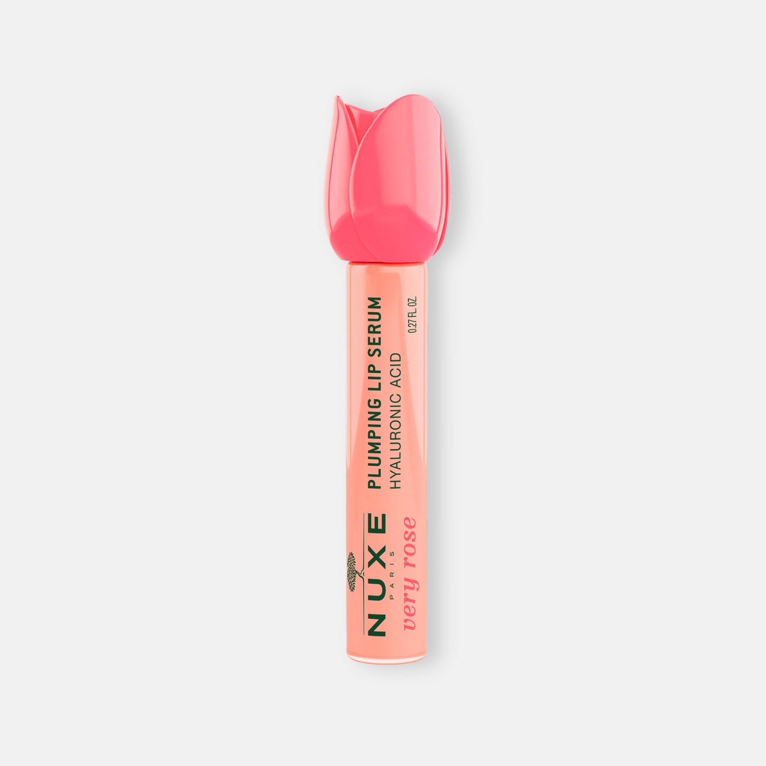 Nuxe Very Rose Plumping Lip Serum 8ml - Suero Voluminizador con Ácido Hialurónico, Hidrata 24h
