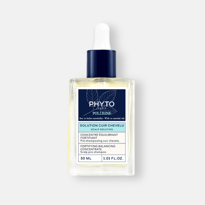Phyto Polleine Concentrado Equilibrante Pre-Shampoo 30ml - Purifica, Fortalece y Revitaliza