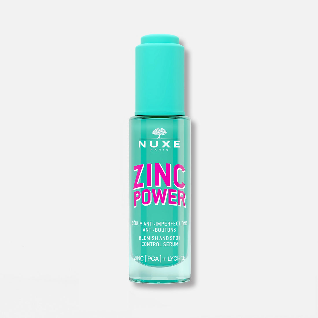 Nuxe Zinc Power Serum Anti-Imperfecciones 30ml - Control Acné, Manchas y Poros , Matifica e Hidrata