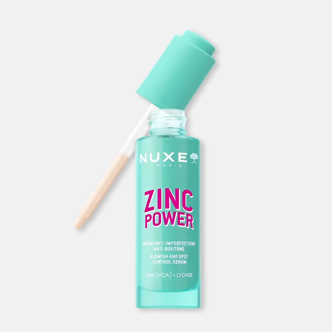 Nuxe Zinc Power Serum Anti-Imperfecciones 30ml - Control Acné, Manchas y Poros , Matifica e Hidrata