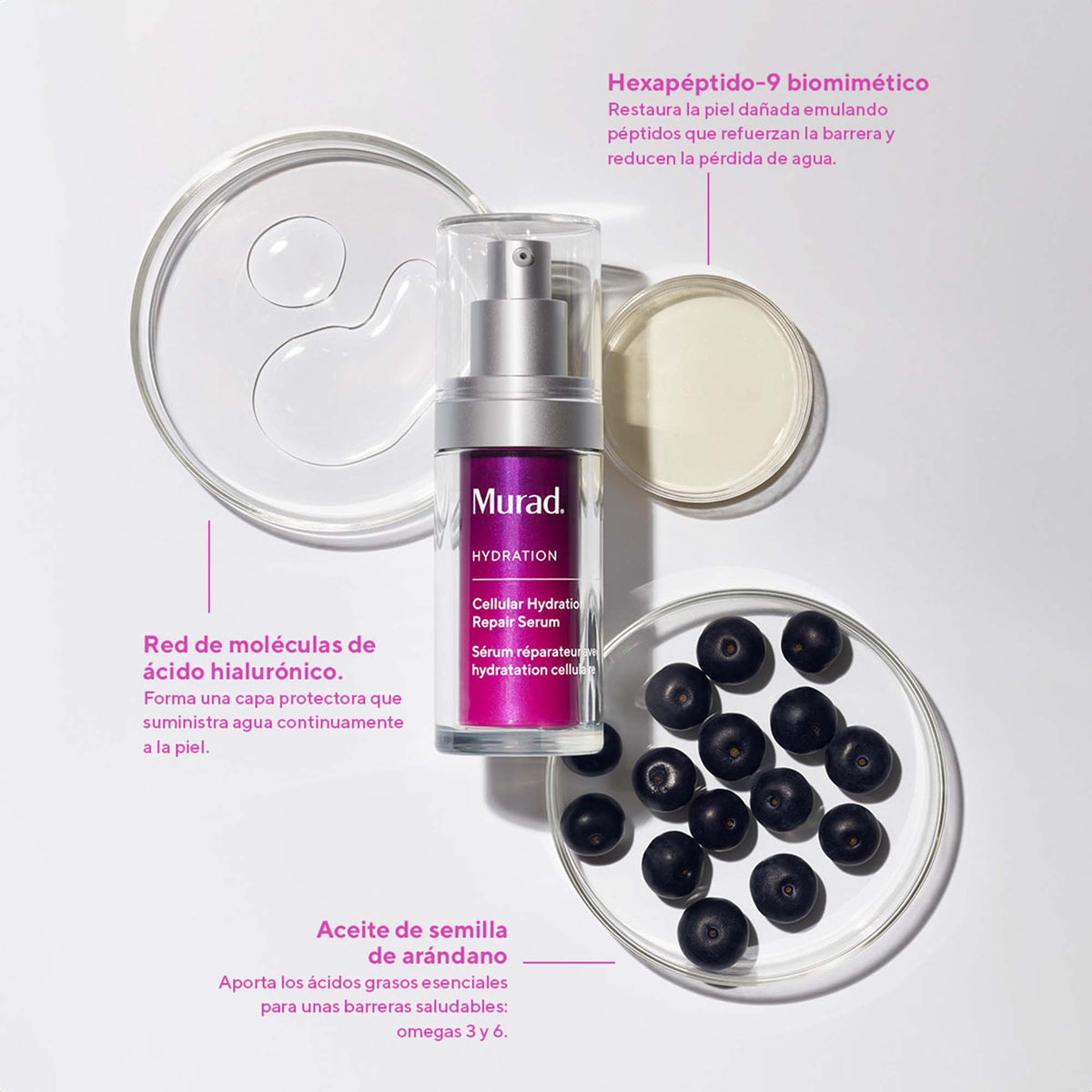 Murad Cellular Hydration Repair Serum 30ml - Suero Reparador Celular de Hidratación Profunda