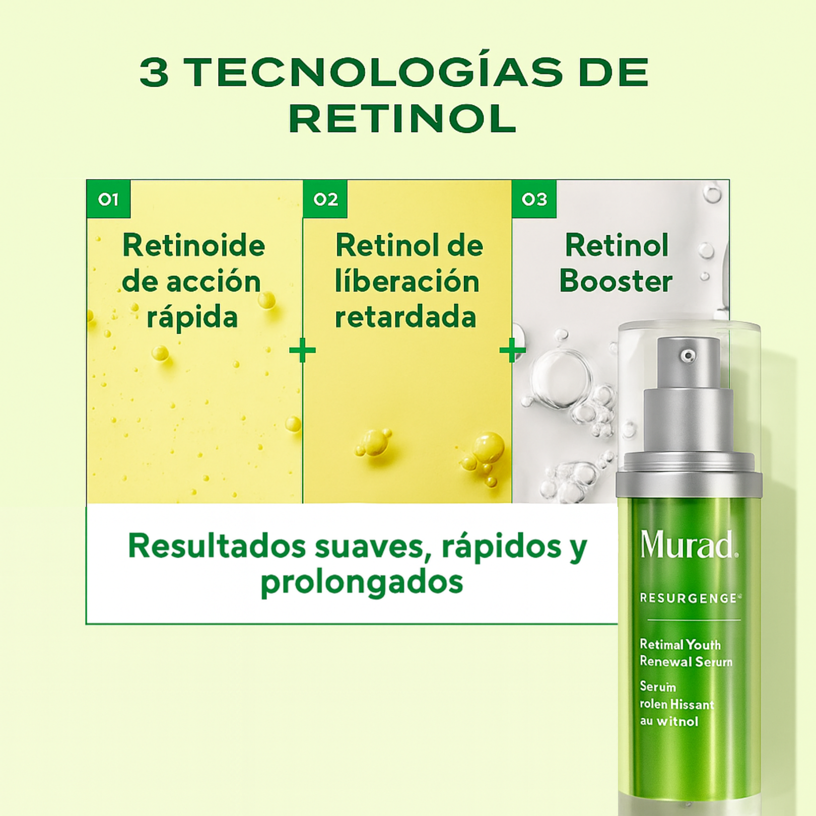 Murad KIT The Wrinkle Fighters Duo Serum - Suero Antiarrugas con Retinol 30ml + 15ml