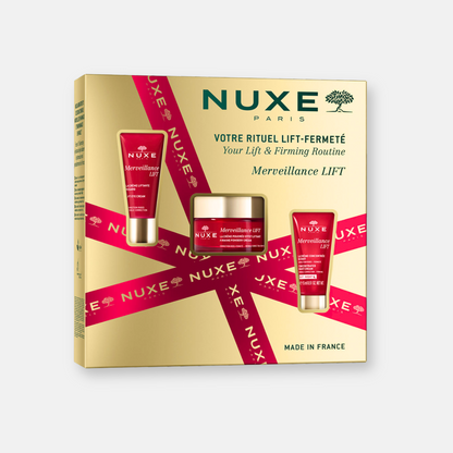 Nuxe KIT Merveillance Lift - Rutina Antiedad Reafirmante para Rostro y Contorno de Ojos