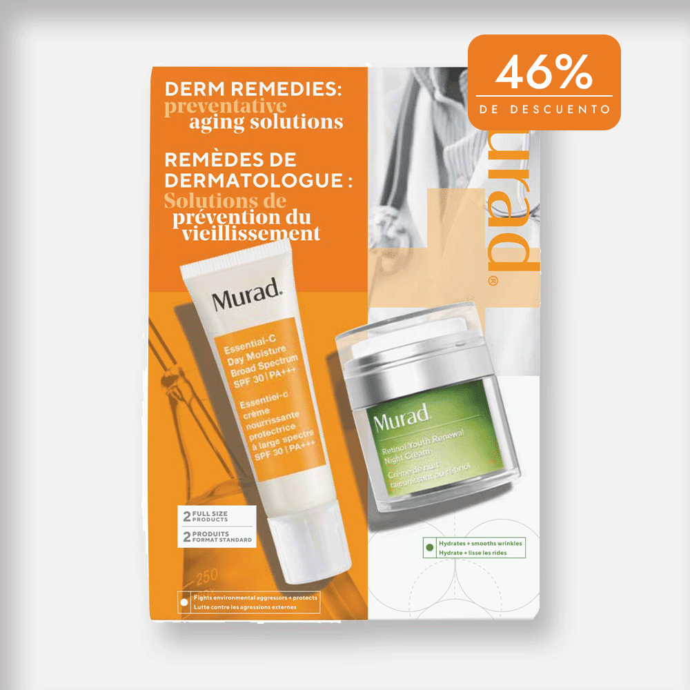 Murad KIT Derm Remedies: Solución Antiedad y Antimanchas con Retinol y Vitamina C