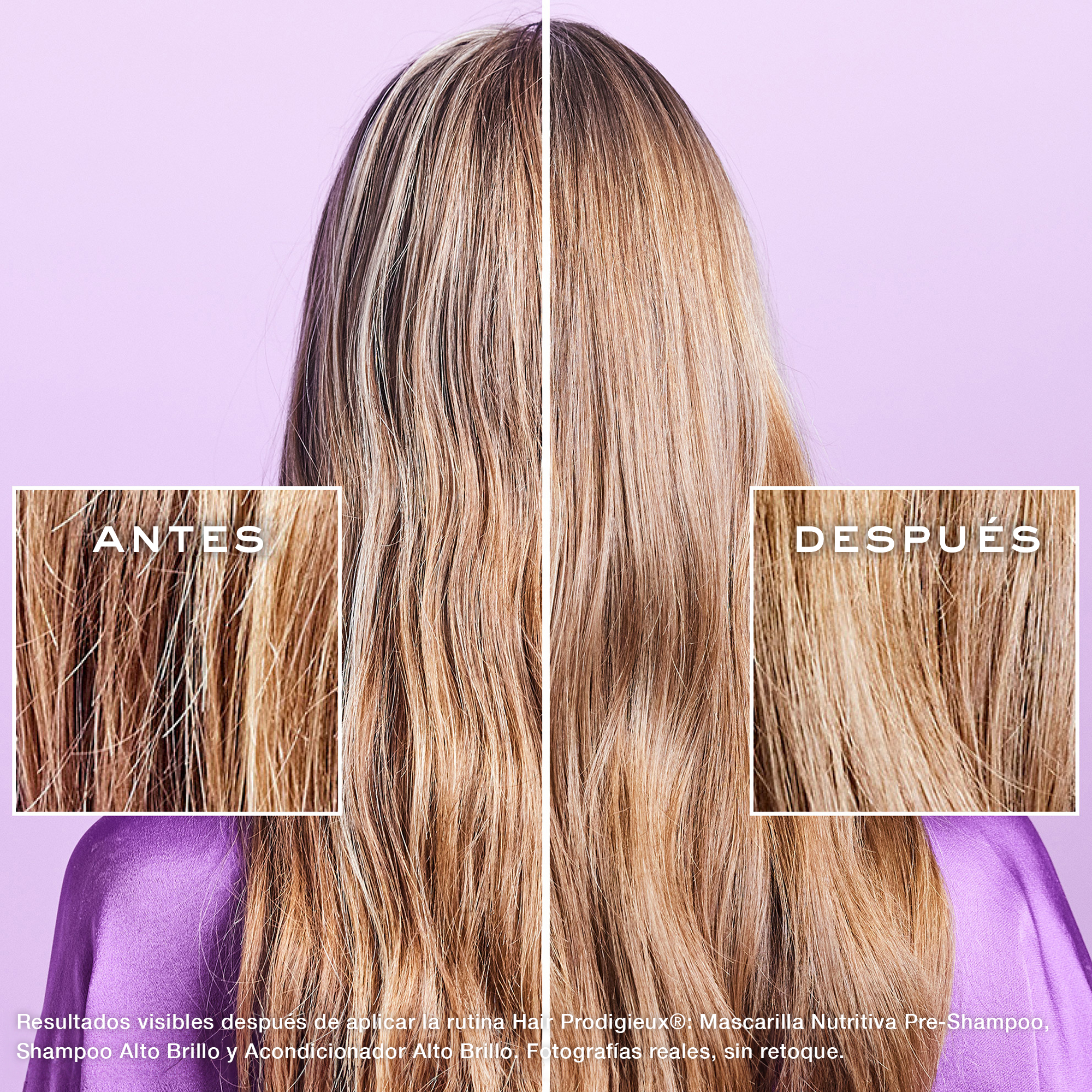 Nuxe Hair Prodigieux High Shine Shampoo 200ml - Suavidad con Brillo y Nutrición Intensiva