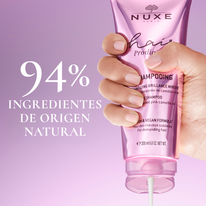 Nuxe Hair Prodigieux High Shine Shampoo 50ml - Suavidad con Brillo y Nutrición Intensiva Travel Size