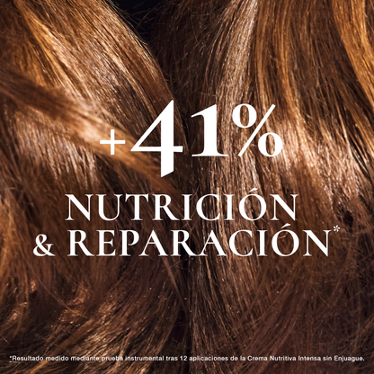Nuxe Hair Prodigieux Leave in Cream 100ml - Crema Capilar Nutritiva Reparadora para Brillo Intenso