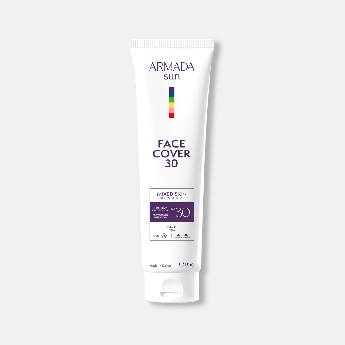 Armada Face Cover 30 SPF 30+ Doble Protección Acabado Mate Antimanchas para Piel Grasa - 85g - ebeauty
