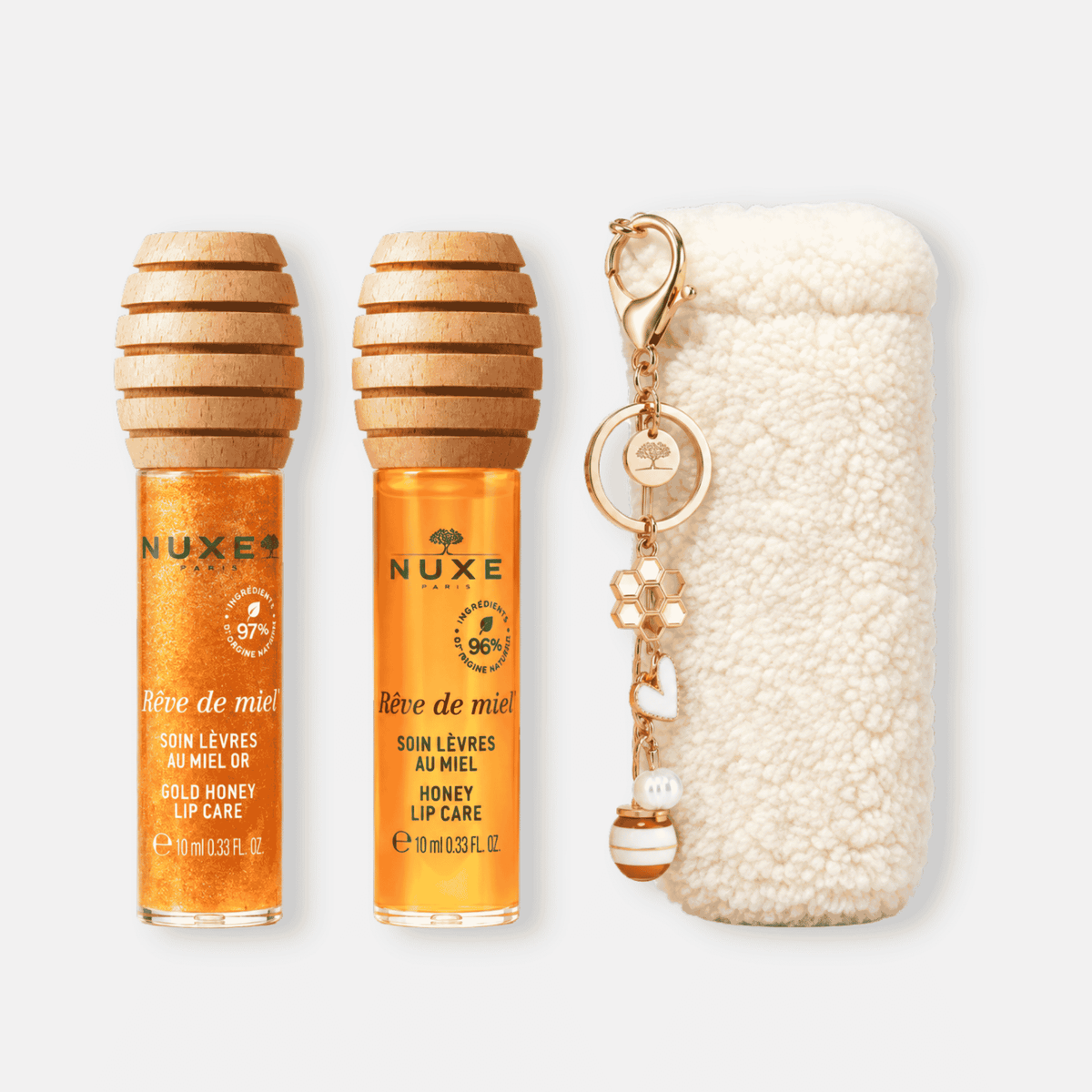 KIT Dúo Labiales Honey Lip Care Clásico + Honey Lip Care Gold