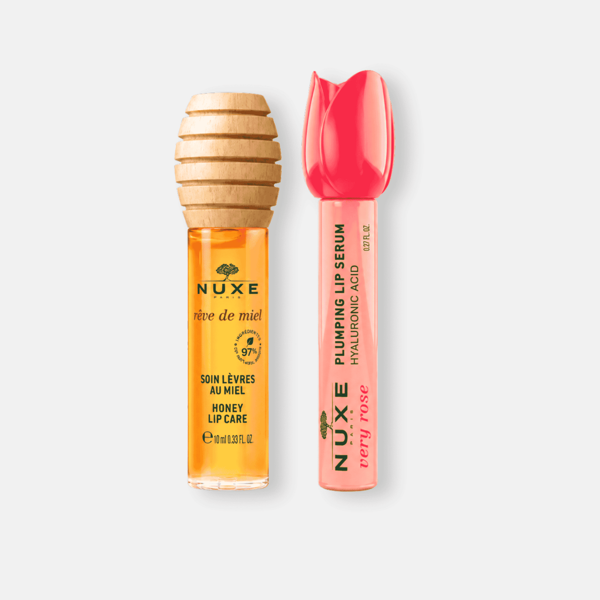 KIT Dúo Labiales Very Rose + Honey Lip Care