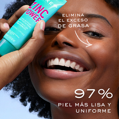 Nuxe Zinc Power Travel KIT - Cosmetiquera + Rutina Control Imperfecciones, Purificante y Matificante