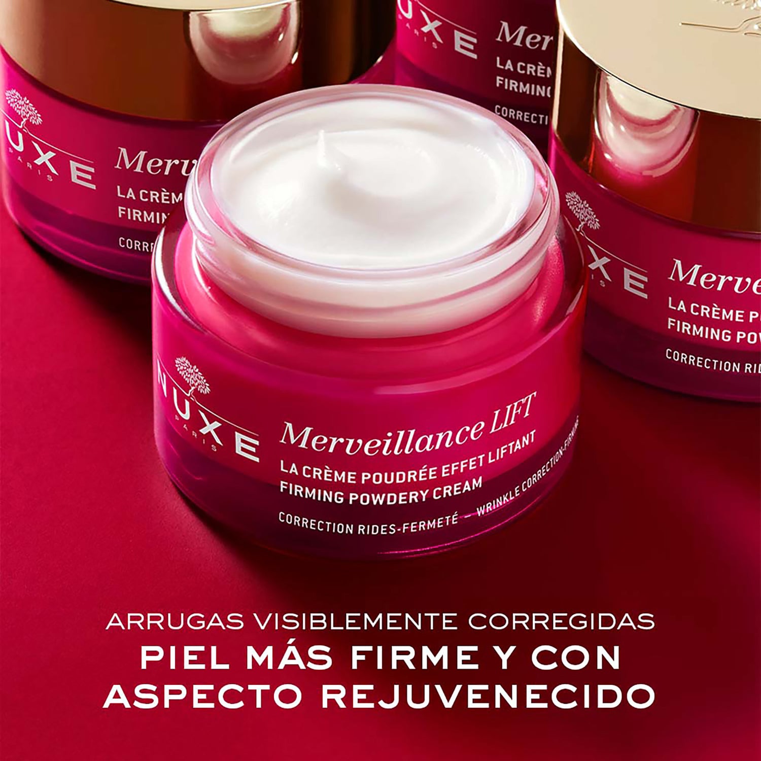 Nuxe Merveillance Lift Powdery Cream 50ml - Crema Antiedad Reafirmante con Efecto Lifting