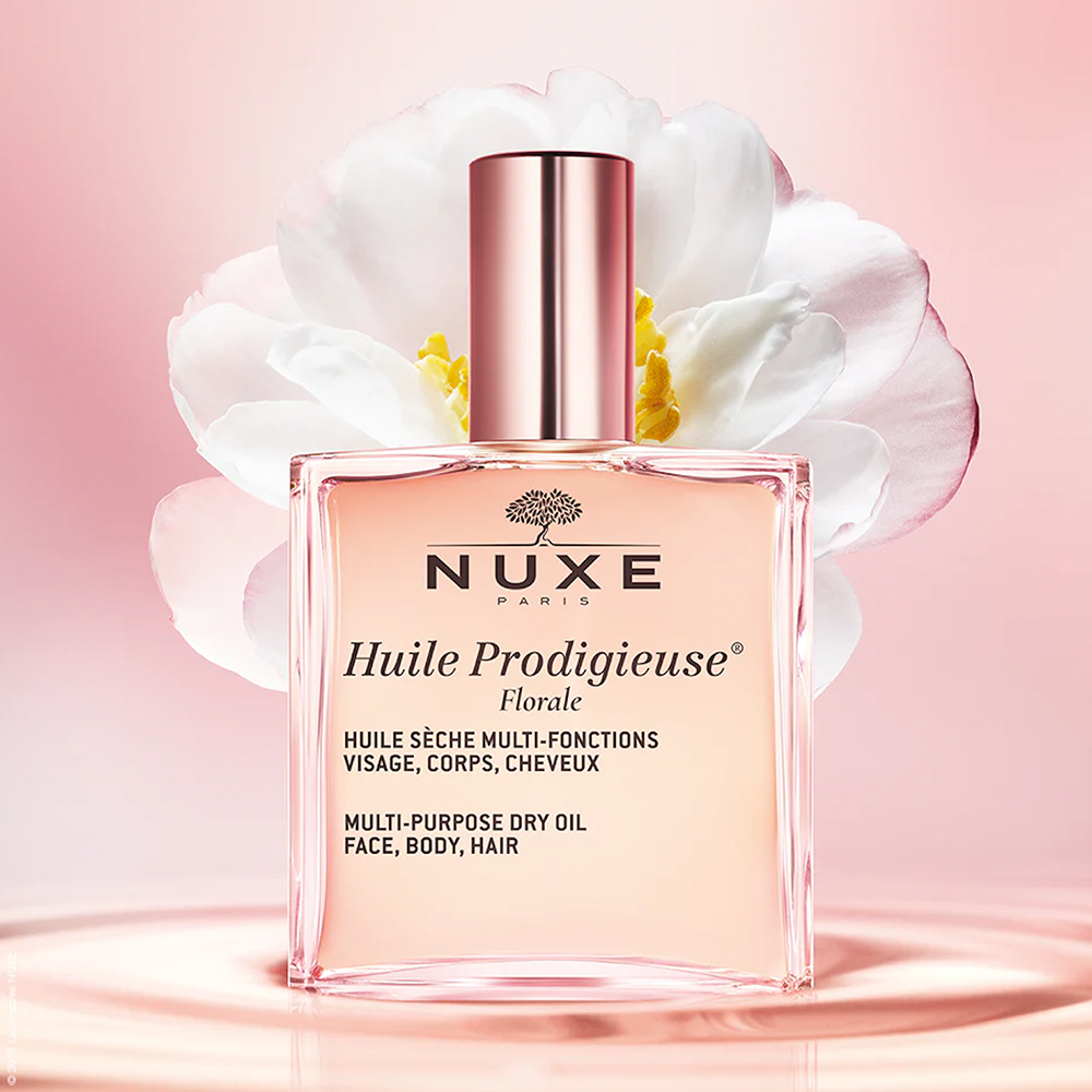 Nuxe-Huile Prodigieuse- Aceite prodigioso Floral 100ml + Gel de ducha Floral 30ml (regalo).
