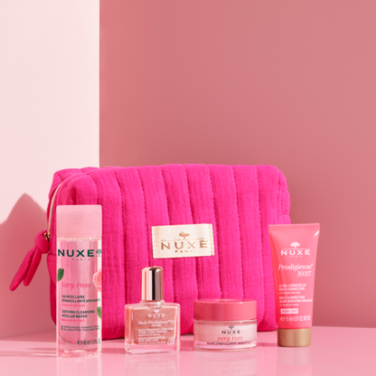 Nuxe Kit My Beauty Essencials + Neceser - Rutina de Hidratación y Luminosidad en 3 Pasos