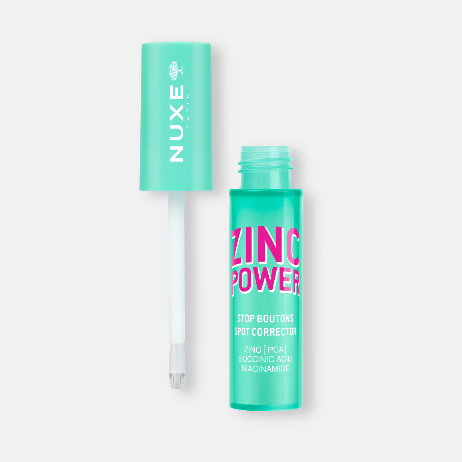 Nuxe Zinc Power Spot Corrector 10 ml - Corrector Removedor de Granos de Acné de Rápida Acción
