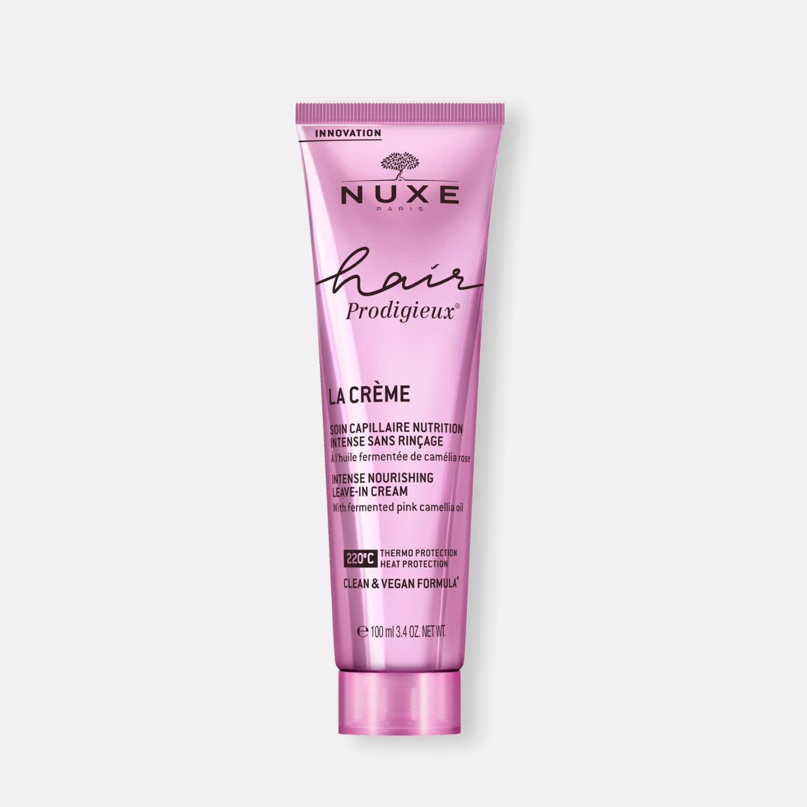 Nuxe Hair Prodigieux Leave in Cream 100ml - Crema Capilar Nutritiva Reparadora para Brillo Intenso
