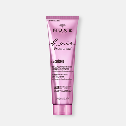 Nuxe Hair Prodigieux Leave in Cream 100ml - Crema Capilar Nutritiva Reparadora para Brillo Intenso