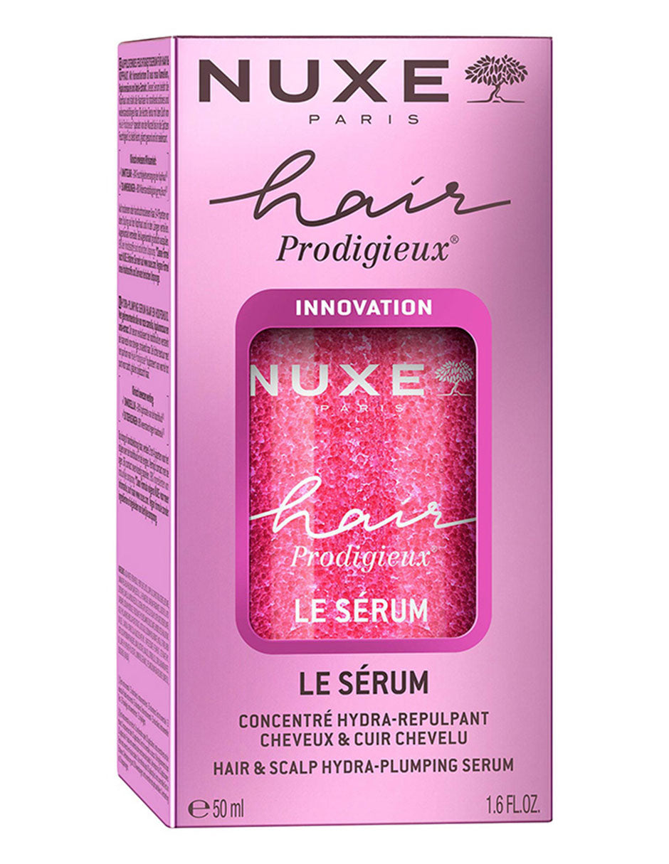Nuxe Sérum Hidra-Voluminizador Hair Prodigieux 50 ml - Hidratación, Fuerza y Brillo para Cabello y Cuero Cabelludo