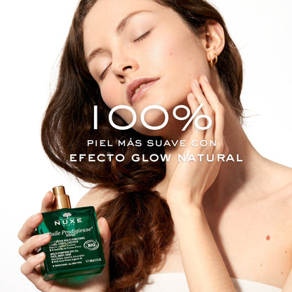 Nuxe Huile Prodigieuse Néroli 100ml - Aceite Seco Nutritivo Reparador para Rostro, Cuerpo y Cabello