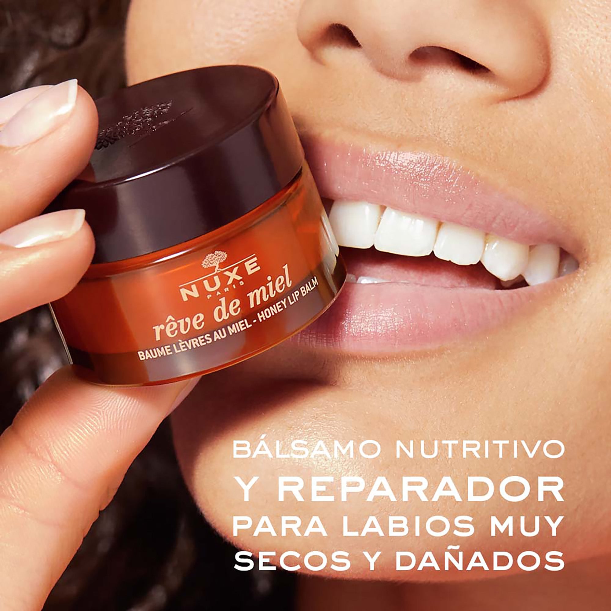 Nuxe Rêve de Miel Bálsamo Labial 15gr - Nutre, Repara, Suaviza, Hidratación 8 Horas