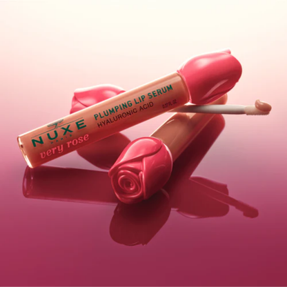 Nuxe Very Rose Plumping Lip 8ml - Serum Labial con Ácido Hialurónico Hidrata 24h + Efecto Volumen