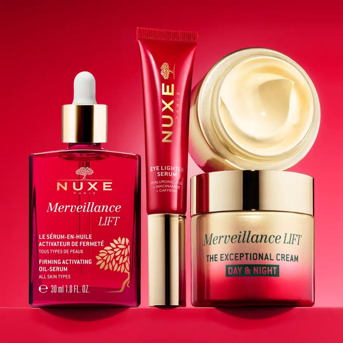 Nuxe Merveillance Lift Exceptional Cream 75 ml - Crema Día &amp; Noche Reafirmante Antiarrugas