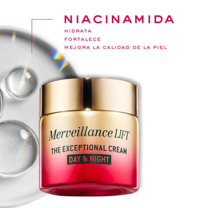 Nuxe Merveillance Lift Exceptional Cream 75 ml - Crema Día &amp; Noche Reafirmante Antiarrugas