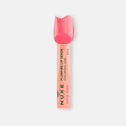 Nuxe Very Rose Plumping Lip Serum 8ml - Suero Voluminizador con Ácido Hialurónico, Hidrata 24h