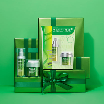 Kit navideño esencial para piel con retinol