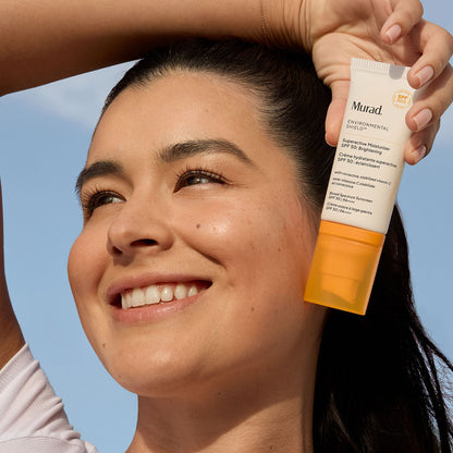 Murad Superactive SPF 50 Moisturizer - Protector Solar 3 en 1 Antimanchas Iluminador con Vitamina C