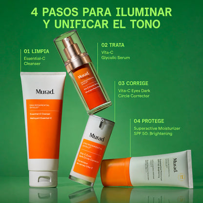 Murad Kit Glow Better - Limpieza, Iluminación y Protección