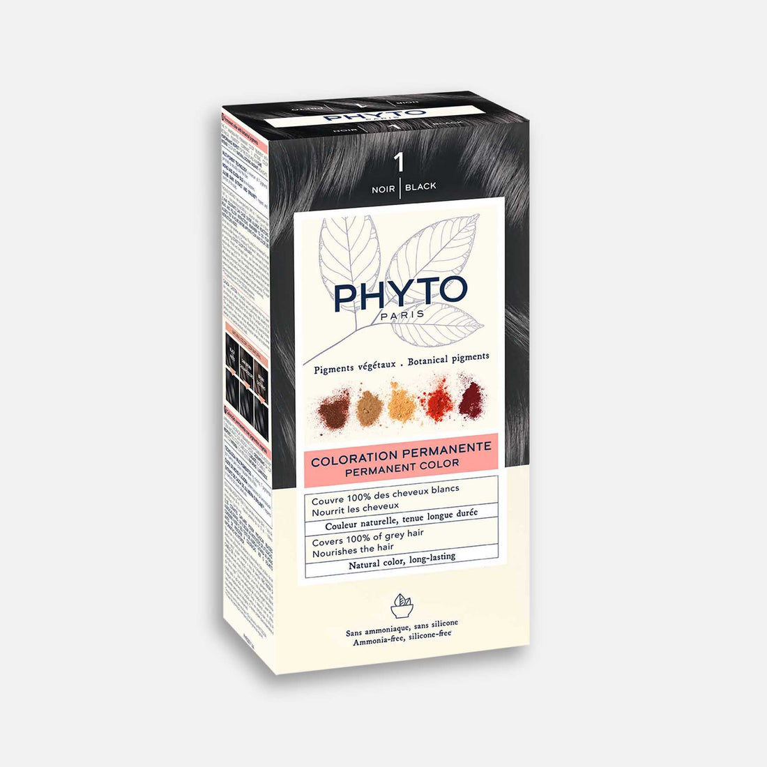 Phyto Color - Tinte de Coloración Vegana, 100% Cobertura de Canas, Nutrición y Brillo Intenso